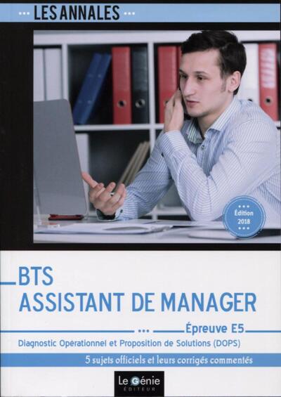 Picture of BTS Assistant de Manager - Épreuve E5