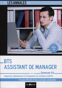 Picture of BTS Assistant de Manager - Épreuve E5
