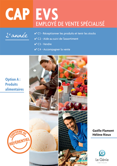 Image de CAP EVS C1.C2.C3.C4 OPTION A - 2ème année