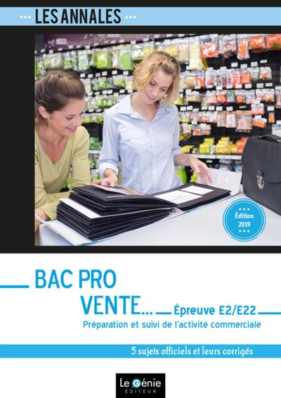 Picture of Bac Pro Vente - Épreuve E2/E22