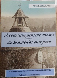 Picture of A CEUX QUI PENSENT ENCORE SUIVI DE LE BRANLE-BAS EUROPEEN