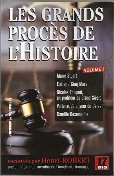 Picture of Les grands procès de l'Histoire. Vol 1