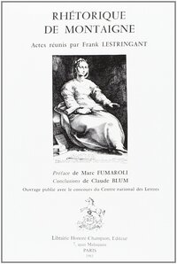 Picture of Rhétorique de Montaigne