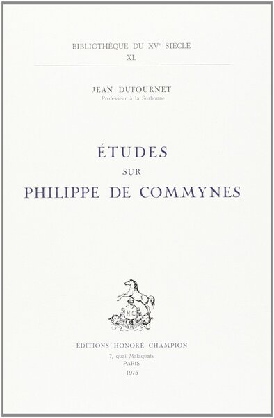 Image de Étude sur Philippe  de Commynes.