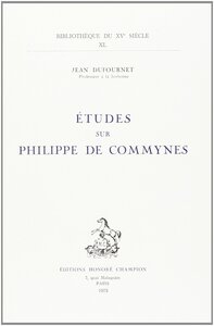 Image de Étude sur Philippe  de Commynes.