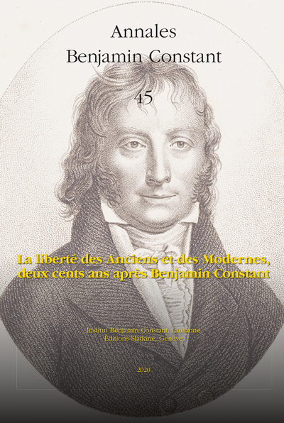 Image de Annales Benjamin Constant 45 - 2020