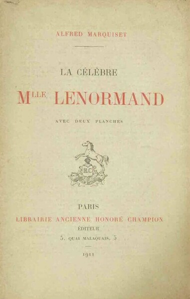 Picture of La célèbre Mlle Lenormand