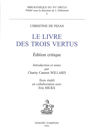 Picture of Le livre des trois vertus