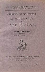 Picture of La continuation de Perceval T2 : vers 7021-14078 (1925)