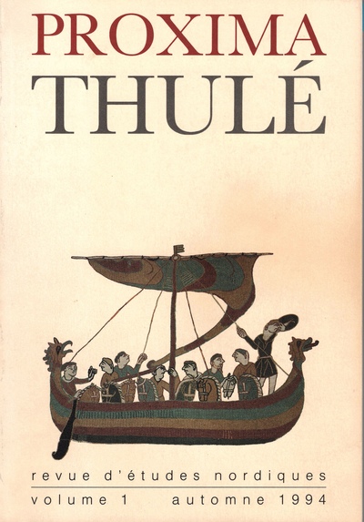 Picture of Revue Proxima Thulé 1