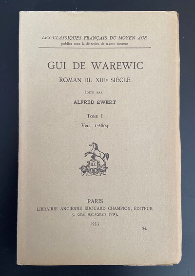 Picture of Gui de Warewic T1 : vers 1-6804