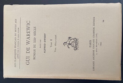 Picture of Gui de Warewic T2 (et dernier) : vers 6805-12926 (1933)