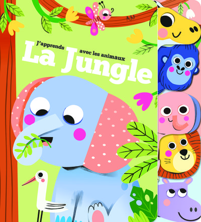 Picture of La jungle j'apprends avec les animaux