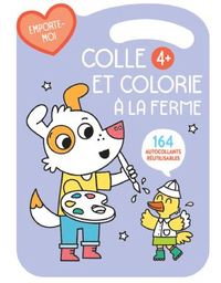 Image de 4+ Violette colle et colorie