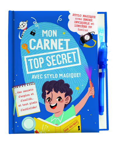Picture of Mon carnet top secret Mes secrets d'espion et d'amitié