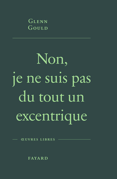 Picture of Non, je ne suis pas du tout un excentrique