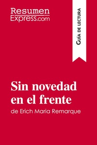 Image de Sin novedad en el frente de Erich Maria Remarque (Guía de lectura)