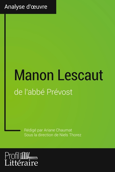 Picture of Manon Lescaut de l'abbé Prévost (Analyse approfondie)