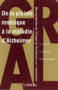Picture of De la plainte mnésique à la maladie d'Alzheimer