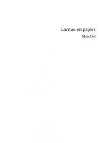 Picture of Larmes en papier