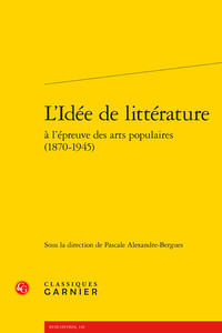 Image de L'Idée de littérature