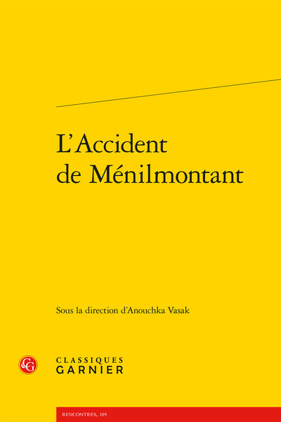 Picture of L'Accident de Ménilmontant