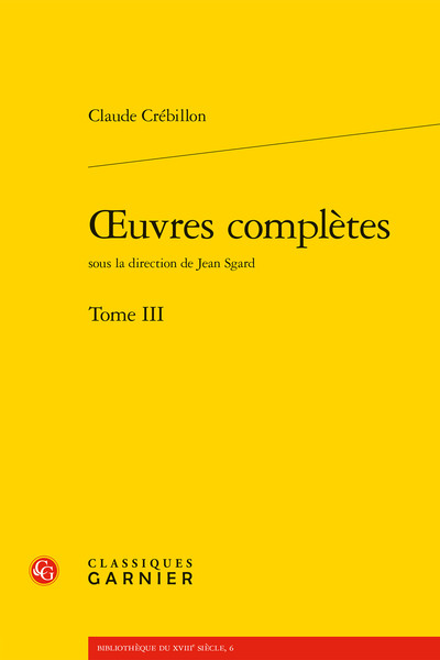 Picture of oeuvres complètes
