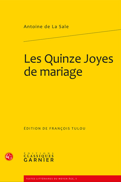 Picture of Les Quinze Joyes de mariage