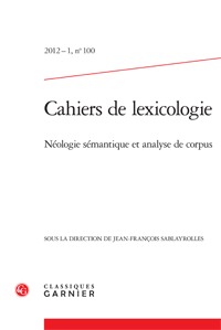 Image de Cahiers de lexicologie