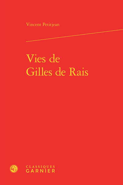 Image de Vies de Gilles de Rais