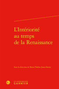 Picture of L'Intériorité au temps de la Renaissance