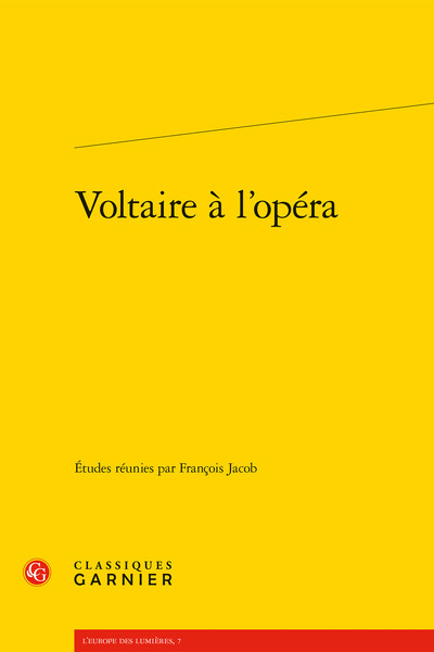 Image de Voltaire à l'opéra