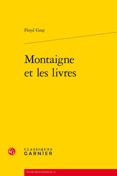 Image de Montaigne et les livres