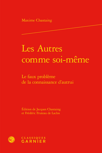 Image de Les Autres comme soi-même