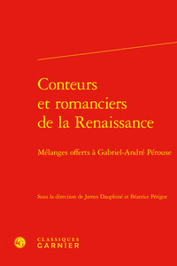 Picture of Conteurs et romanciers de la Renaissance