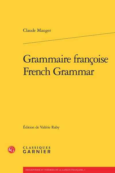Picture of Grammaire françoise / French Grammar