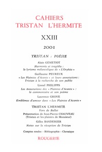 Image de Cahiers Tristan L'Hermite