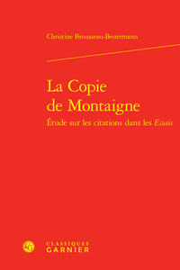 Picture of La Copie de Montaigne