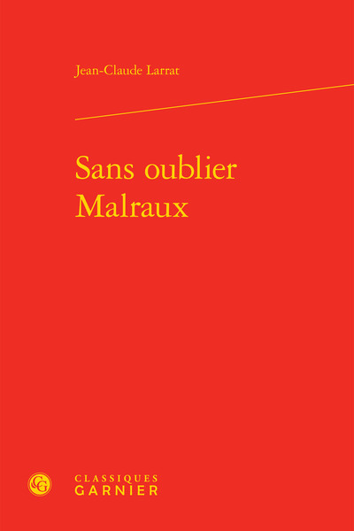 Image de Sans oublier Malraux