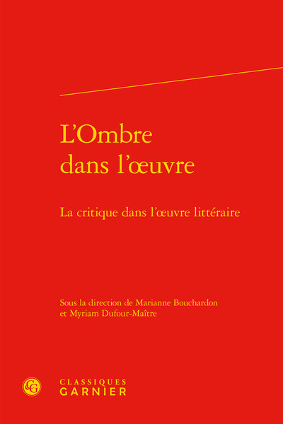 Picture of L'Ombre dans l'oeuvre