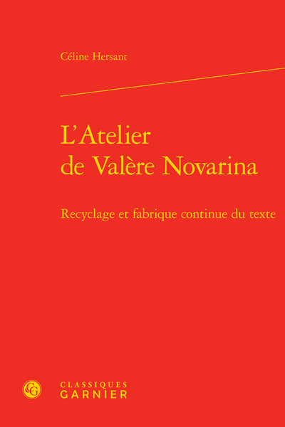 Image de L'Atelier de Valère Novarina