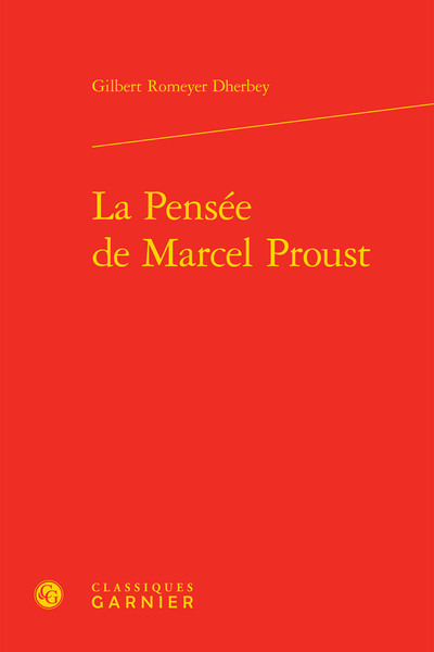 Image de La Pensée de Marcel Proust