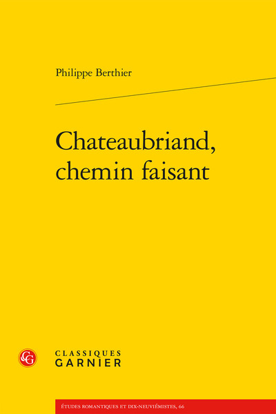 Image de Chateaubriand, chemin faisant