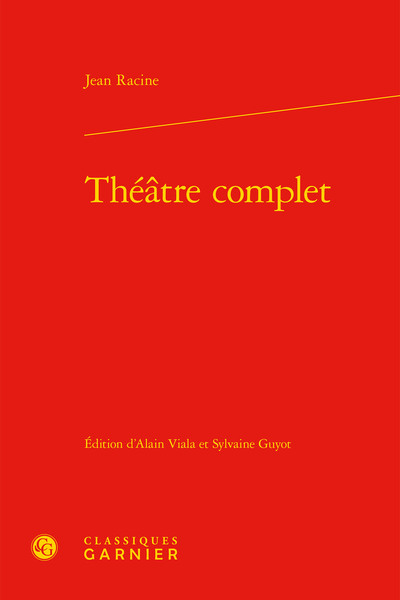 Image de Théâtre complet