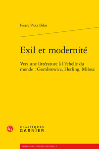 Image de Exil et modernité