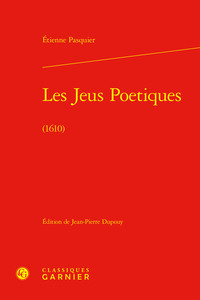 Picture of Les Jeus Poetiques
