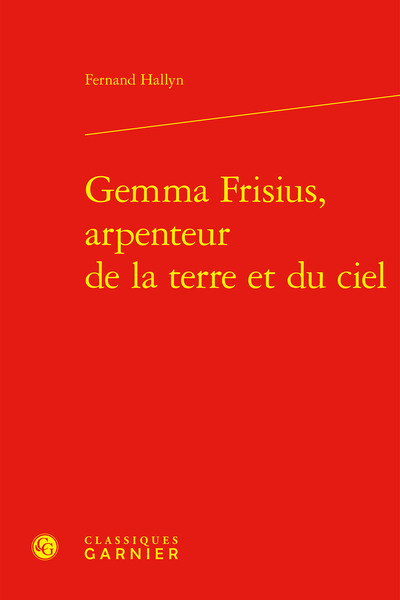 Picture of Gemma Frisius, arpenteur de la terre et du ciel