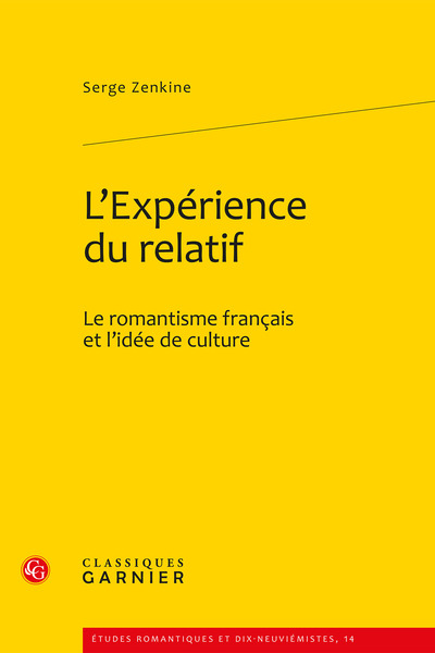 Image de L'Expérience du relatif