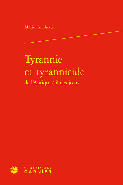 Image de Tyrannie et tyrannicide