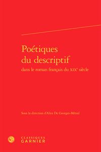 Image de Poétiques du descriptif